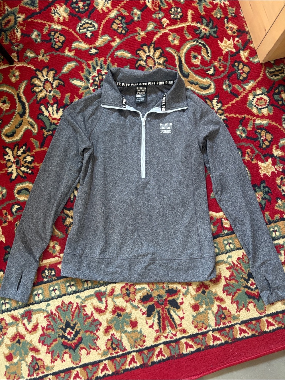 NWOT Victoria’s Secret PINK Quarter Zip